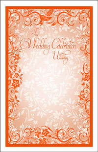 Wedding Program Cover Template 11D - Graphic 7